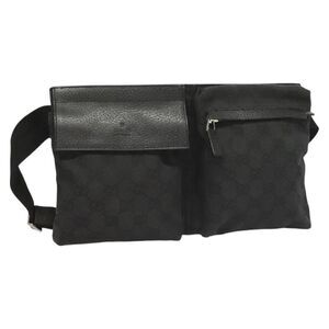 Pre Loved gucci Unisex Black Shoulder Bags